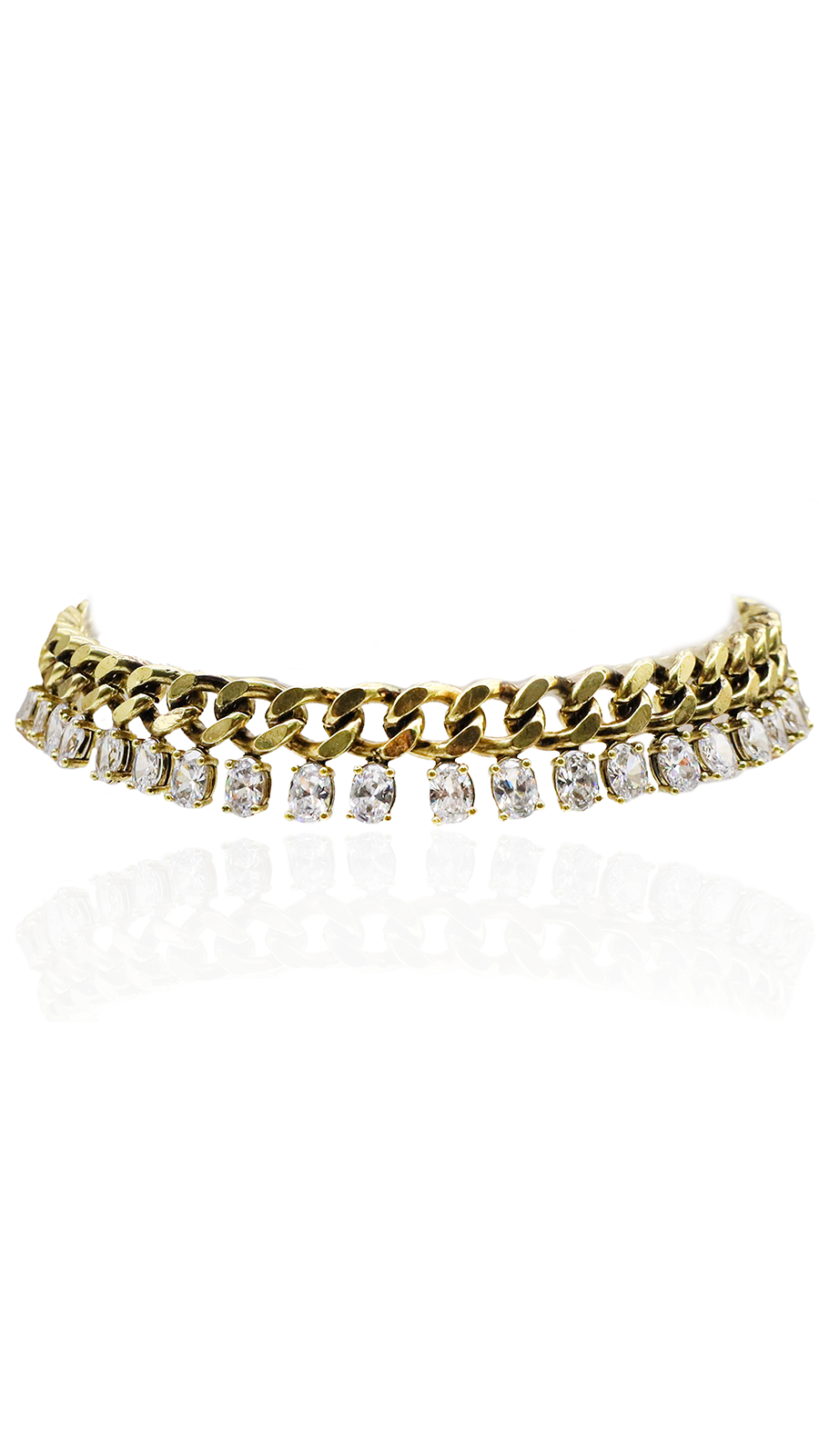Dia Noche Choker Kolye