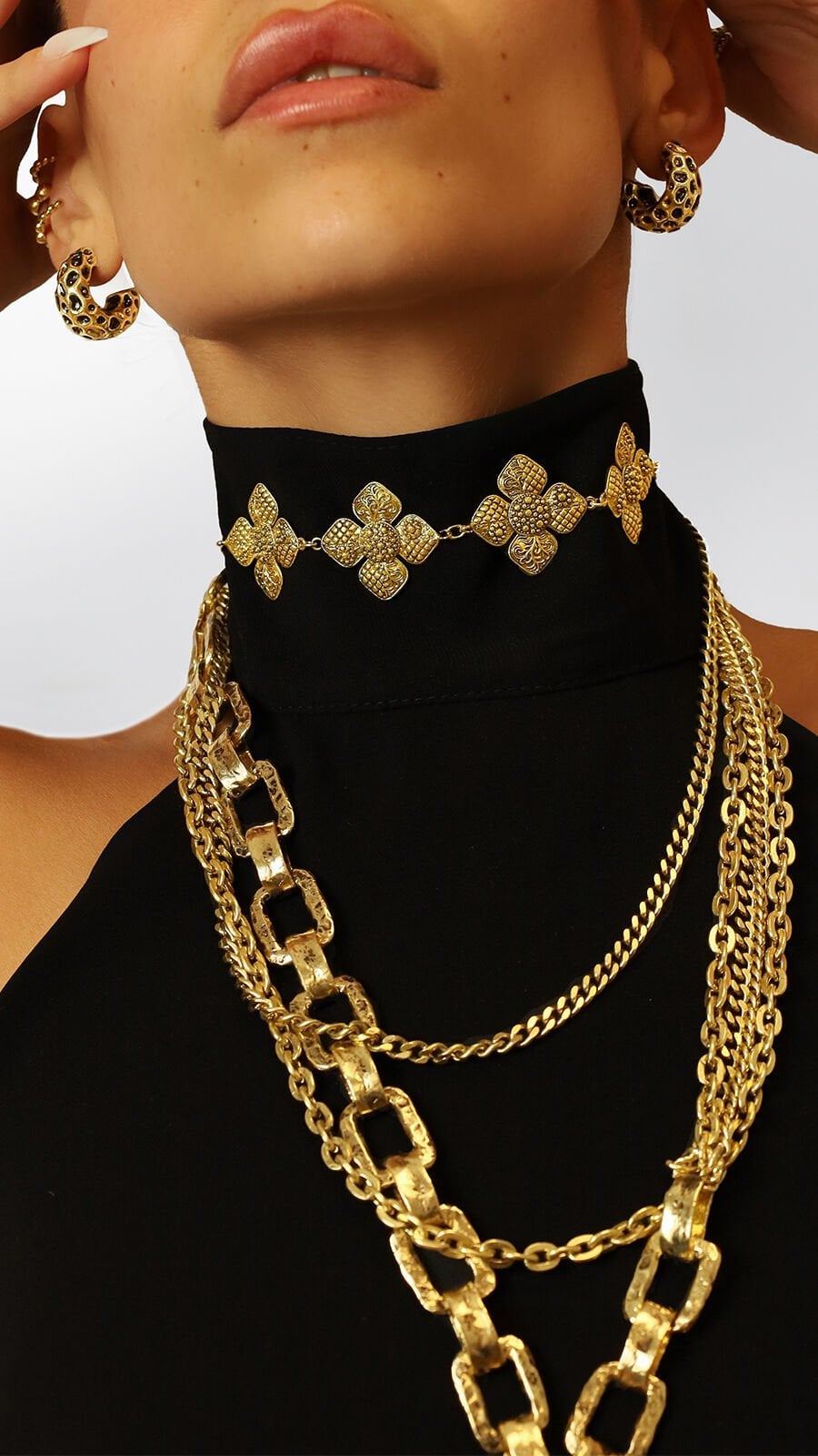 Elyndra Choker Kolye