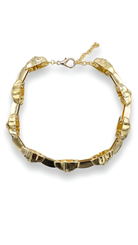 Bayemeyc-Fama Altın Kaplama Choker Kolye-Kolye-1-Milagron.com