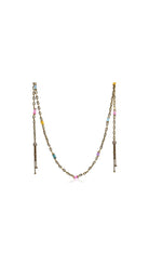 Bayemeyc-Flore Altın Kaplama Zi̇nci̇r Kolye-Kolye-1-Milagron.com