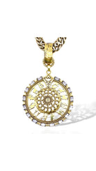 Bayemeyc-Galassia Madalyon Burç Kolye-TÜM ÜRÜNLER-2-Milagron.com