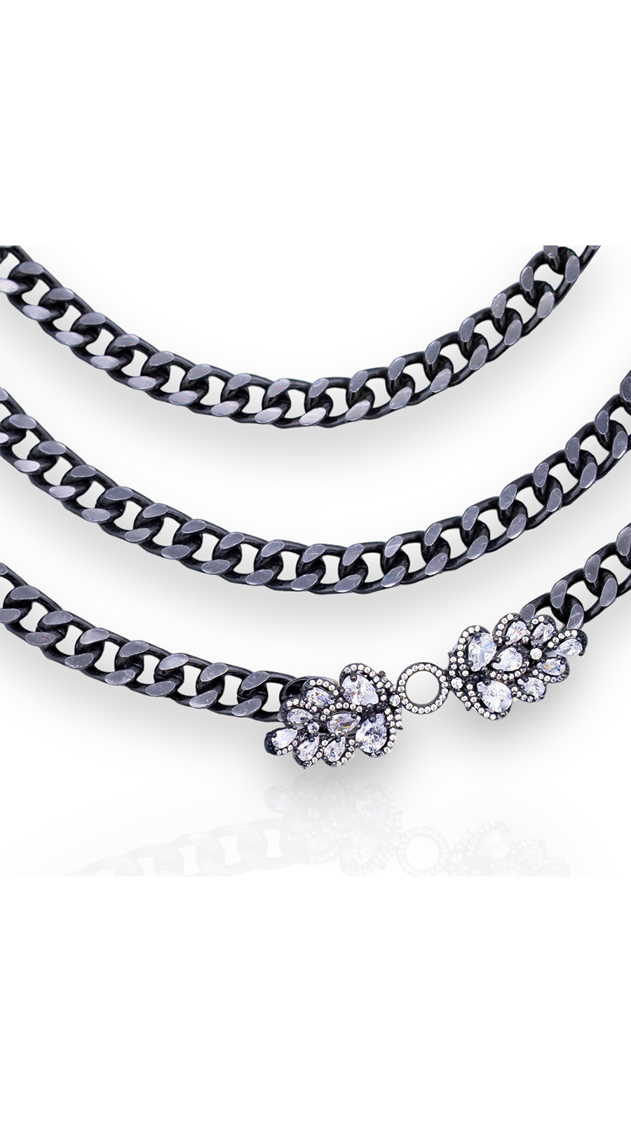 Bayemeyc-Grey Dream Zi̇nci̇r Çoklu Kolye-Kolye-2-Milagron.com