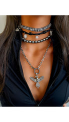 Bayemeyc-Gümüş Anka Kuşu Kolye-Kolye-2-Milagron.com