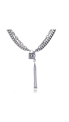 Bayemeyc-Gümüş Püsküllü Ki̇li̇t Kolye-Kolye-1-Milagron.com