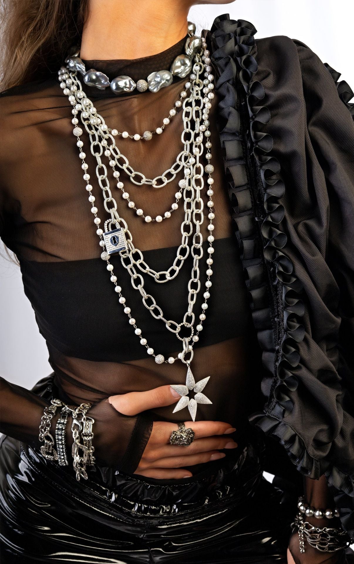 Bayemeyc-İnci̇ Kolye-Kolye-3-Milagron.com