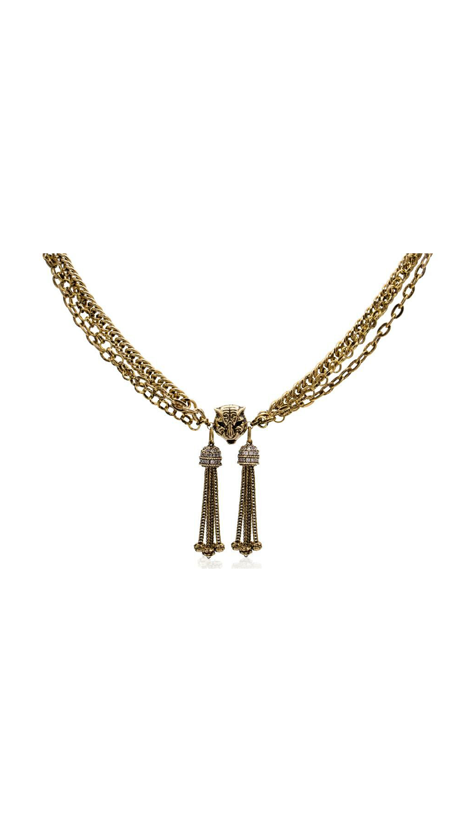 Bayemeyc-Kaplan Altın Kaplama Choker Kolye-Kolye-1-Milagron.com