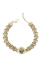 Leo Altin Kaplama Choker Kolye
