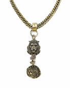 Bayemeyc-Leo Altin Kaplama Madalyon Kolye-Kolye-1-Milagron.com