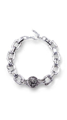 Bayemeyc-Leo Gümüş Kaplama Choker Kolye-Kolye-1-Milagron.com