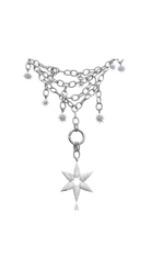 Bayemeyc-Locus Gümüş Kaplama Çoklu Kolye-Kolye-1-Milagron.com