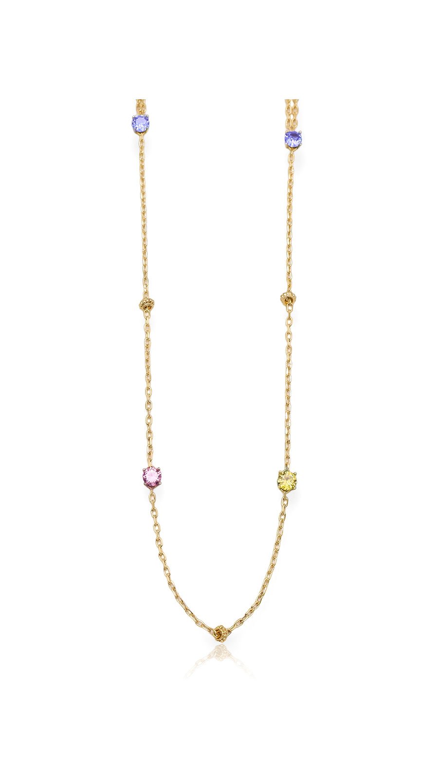 Bayemeyc-Lonrach Altın Kaplama Zi̇nci̇r Kolye-Kolye-1-Milagron.com