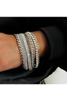 Bayemeyc-Lunar Kri̇stal Taşlı çeli̇k Bi̇lekli̇k-Bileklik-2-Milagron.com