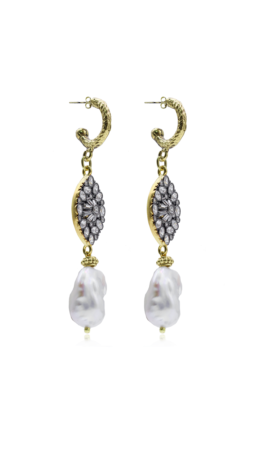 Bayemeyc-Lustria Barok İnci̇ Küpe-KÜPELER-2-Milagron.com