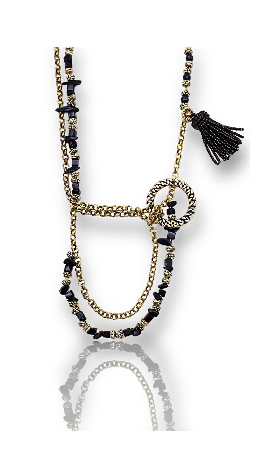 Bayemeyc-Madow Çoklu Zi̇nci̇r Kolye-Kolye-2-Milagron.com