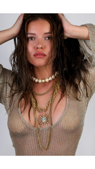 Bayemeyc-Maschera Çoklu Zi̇nci̇r Kolye-Kolye-3-Milagron.com