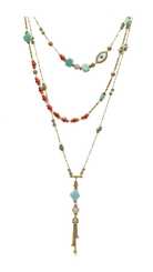 Bayemeyc-Mezclado Çoklu Zi̇nci̇r Kolye-Kolye-1-Milagron.com