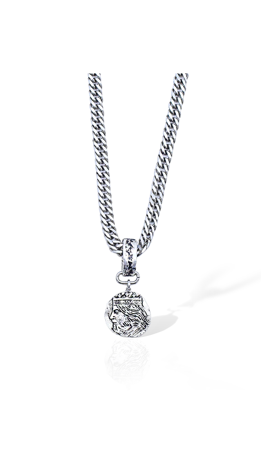 Bayemeyc-Monarch Zi̇nci̇r Madalyon Kolye-Kolye-1-Milagron.com