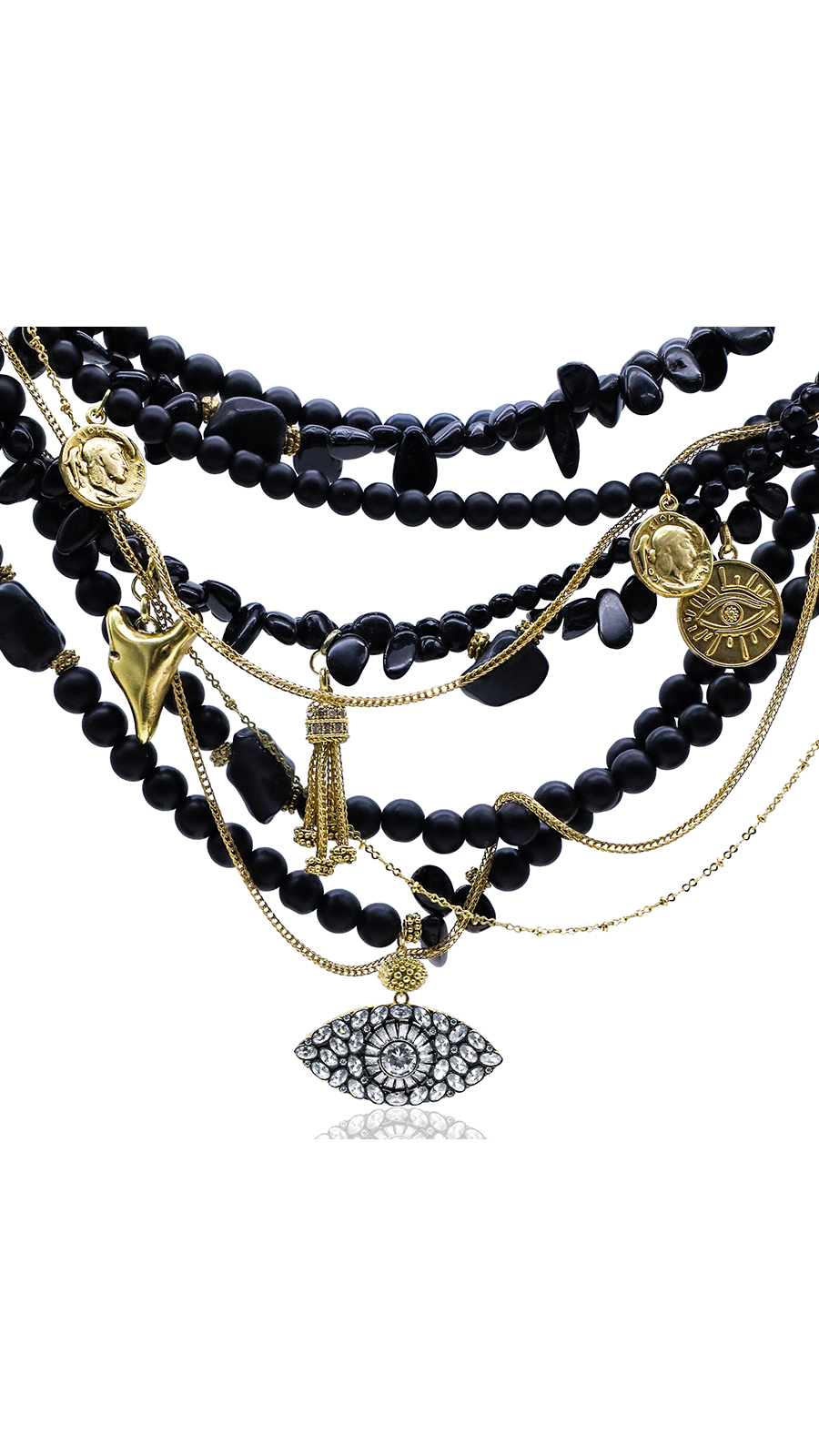 Bayemeyc-Nanaya Göz Doğal Taş Kolye-Kolye-1-Milagron.com