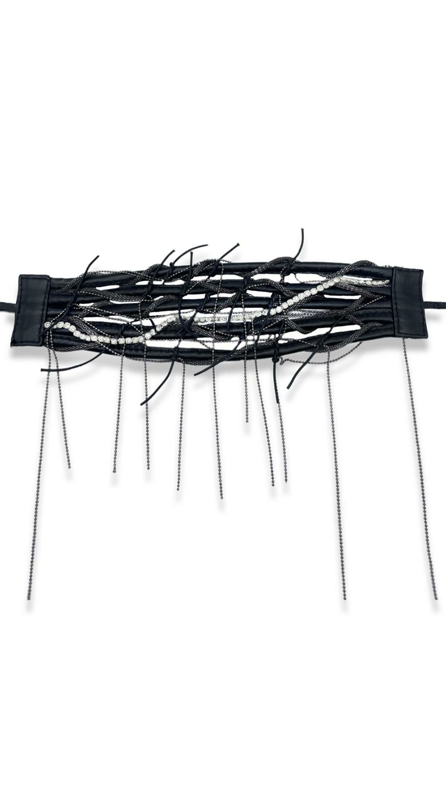 Bayemeyc-Nathair Deri̇ Choker Kolye-Kolye-1-Milagron.com