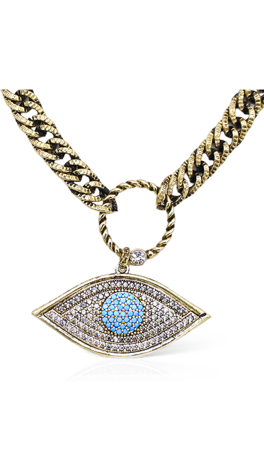 Bayemeyc-Occhio Blu Göz Kolye-Kolye-2-Milagron.com