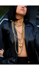 Bayemeyc-Opia Altin Kaplama Zi̇nci̇r Kolye-Kolye-2-Milagron.com