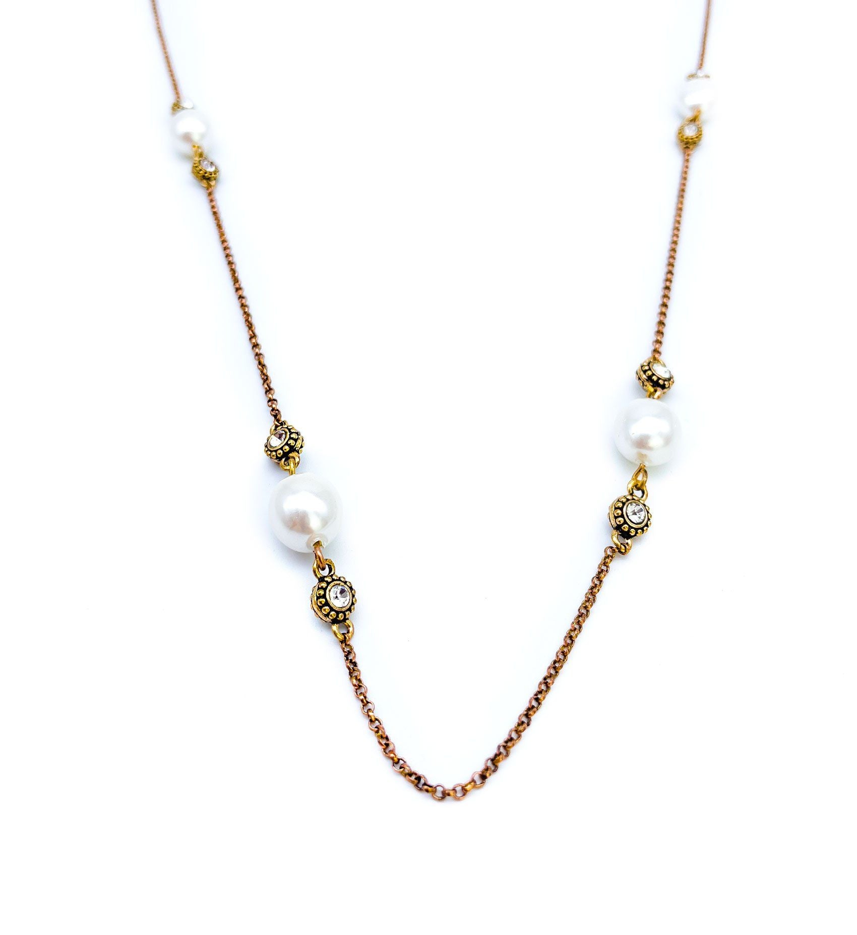 Bayemeyc-Perla Altin Kaplama Kolye-Kolye-1-Milagron.com