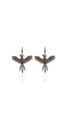 Bayemeyc-Phoenix Anka Kuşu Zi̇rkon Taş Küpe – Si̇yah-Küpe-1-Milagron.com