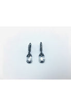 Bayemeyc-Piedra Kristal Taş Bronz Küpe – Gri-Küpe-2-Milagron.com