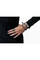 Bayemeyc-Refie 925 Ayar Gümüş Süslemeli̇ Barok İnci̇ Bi̇lekli̇k Si̇yah-Bileklik-2-Milagron.com