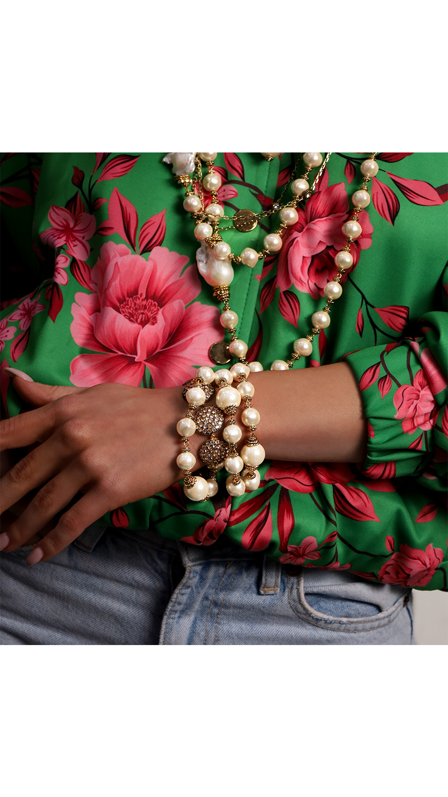 Bayemeyc-Rico İnci̇ Bi̇lekli̇k-Bileklik-3-Milagron.com