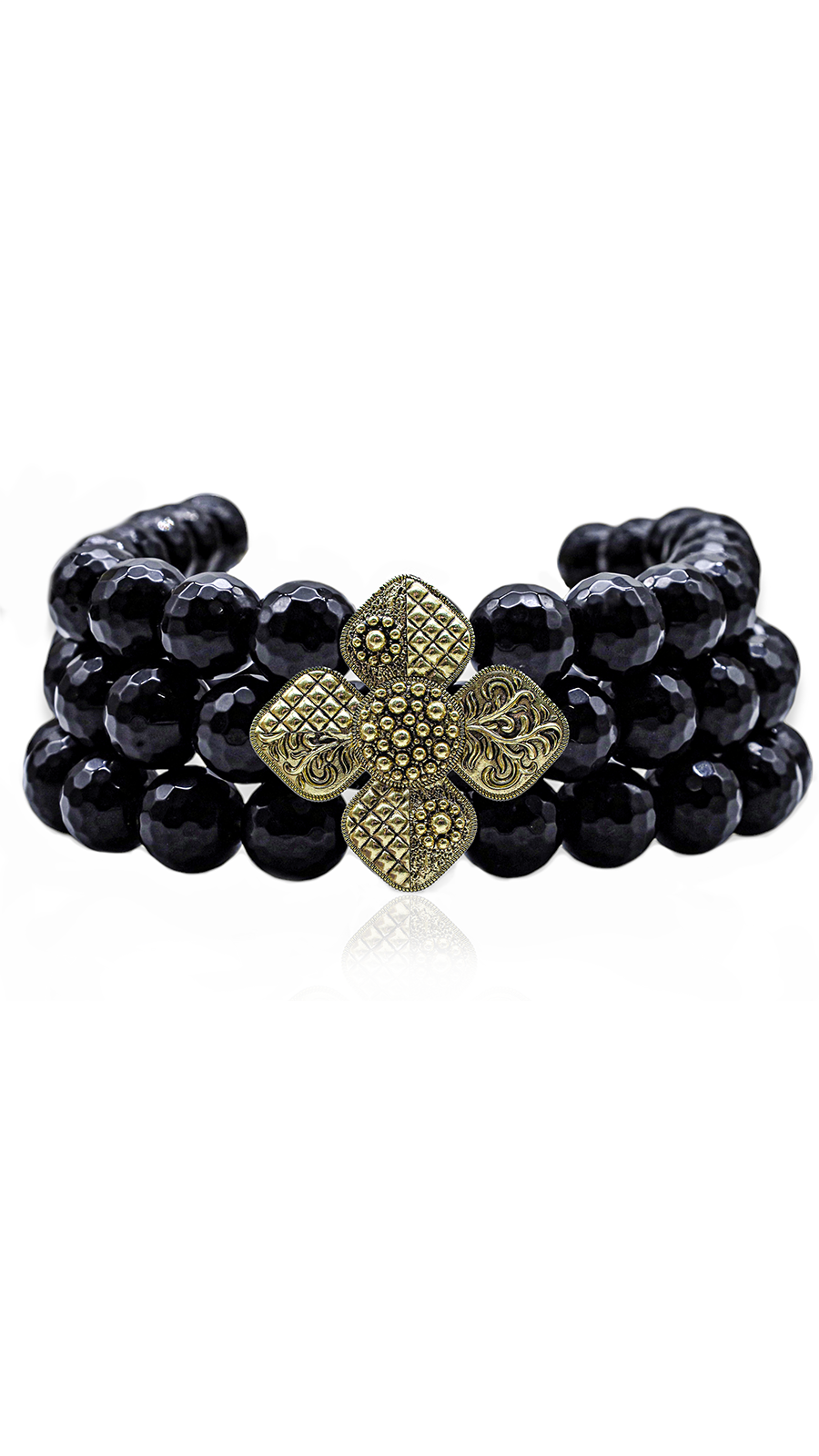 Rune Doğal Taş Choker Kolye