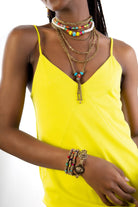 Bayemeyc-Santorini Altın Kaplama çoklu Kolye-Kolye-2-Milagron.com