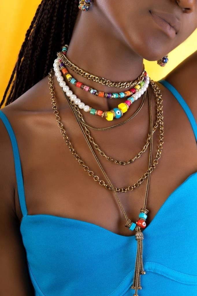 Bayemeyc-Santorini Kolye Set-Kolye-4-Milagron.com