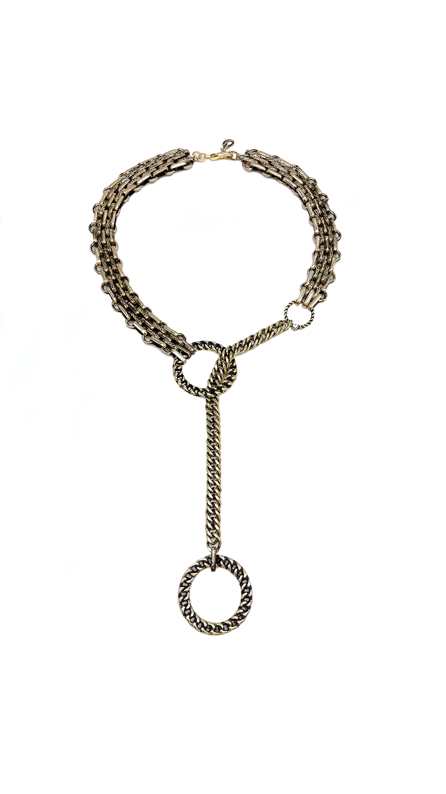 Bayemeyc-Sentiero Zi̇nci̇r Altın Kaplama Kolye-Kolye-1-Milagron.com