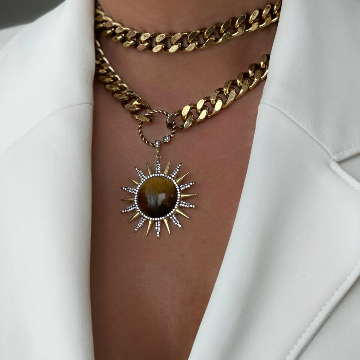 Bayemeyc-Sole Altın Kaplama Kolye-Kolye-2-Milagron.com