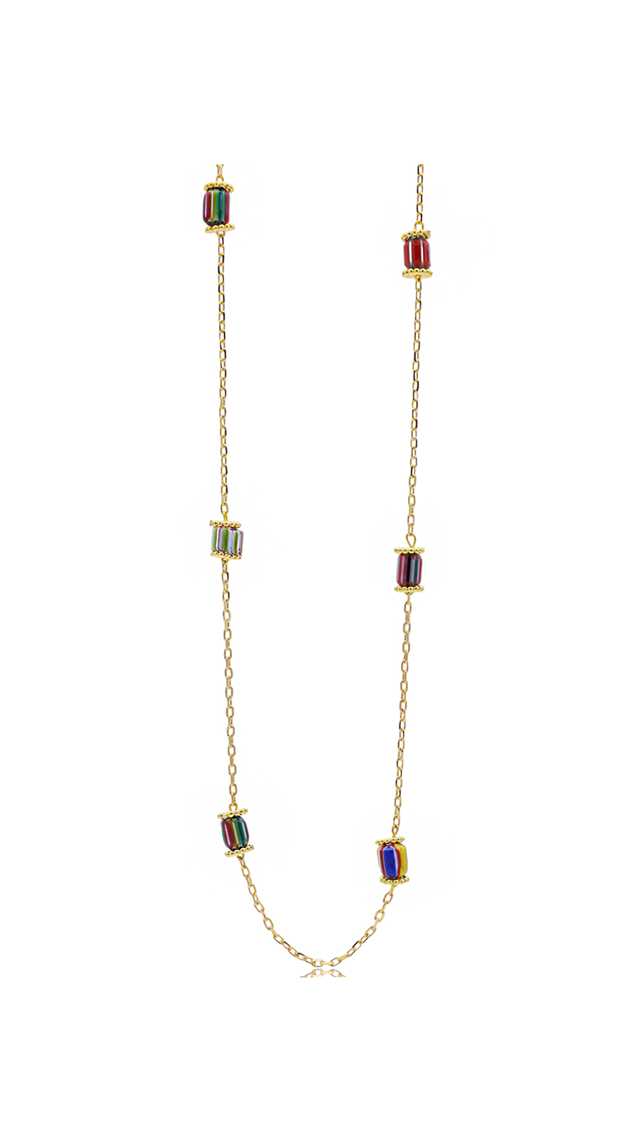 Bayemeyc-Sucre Zi̇nci̇r Altın Kaplama Kolye-Kolye-1-Milagron.com