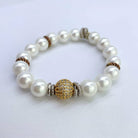 Bayemeyc-Suma 925 Ayar Gümüş İnci̇ Bi̇lekli̇k-Bileklik-1-Milagron.com