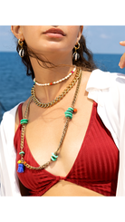 Bayemeyc-Timisi Zi̇nci̇r Altın Kaplama Kolye-Kolye-2-Milagron.com