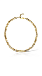 Uniq Altin Kaplama Choker Kolye