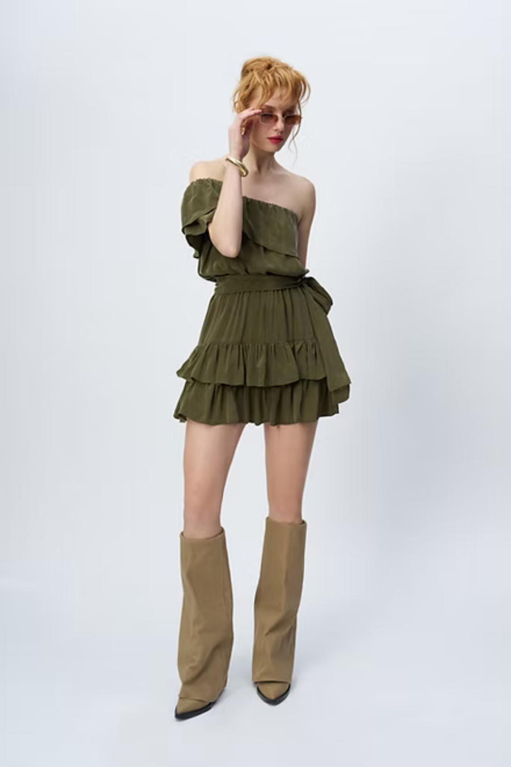 Be Clover-Douro Mini Elbise-Elbise-1-Milagron.com