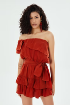 Be Clover-Douro Mini Elbise-Elbise-1-Milagron.com