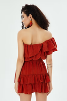 Be Clover-Douro Mini Elbise-Elbise-2-Milagron.com