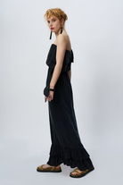 Be Clover-Douro Uzun Elbise-Elbise-1-Milagron.com