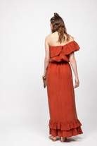 Be Clover-Douro Uzun Elbise-Elbise-2-Milagron.com