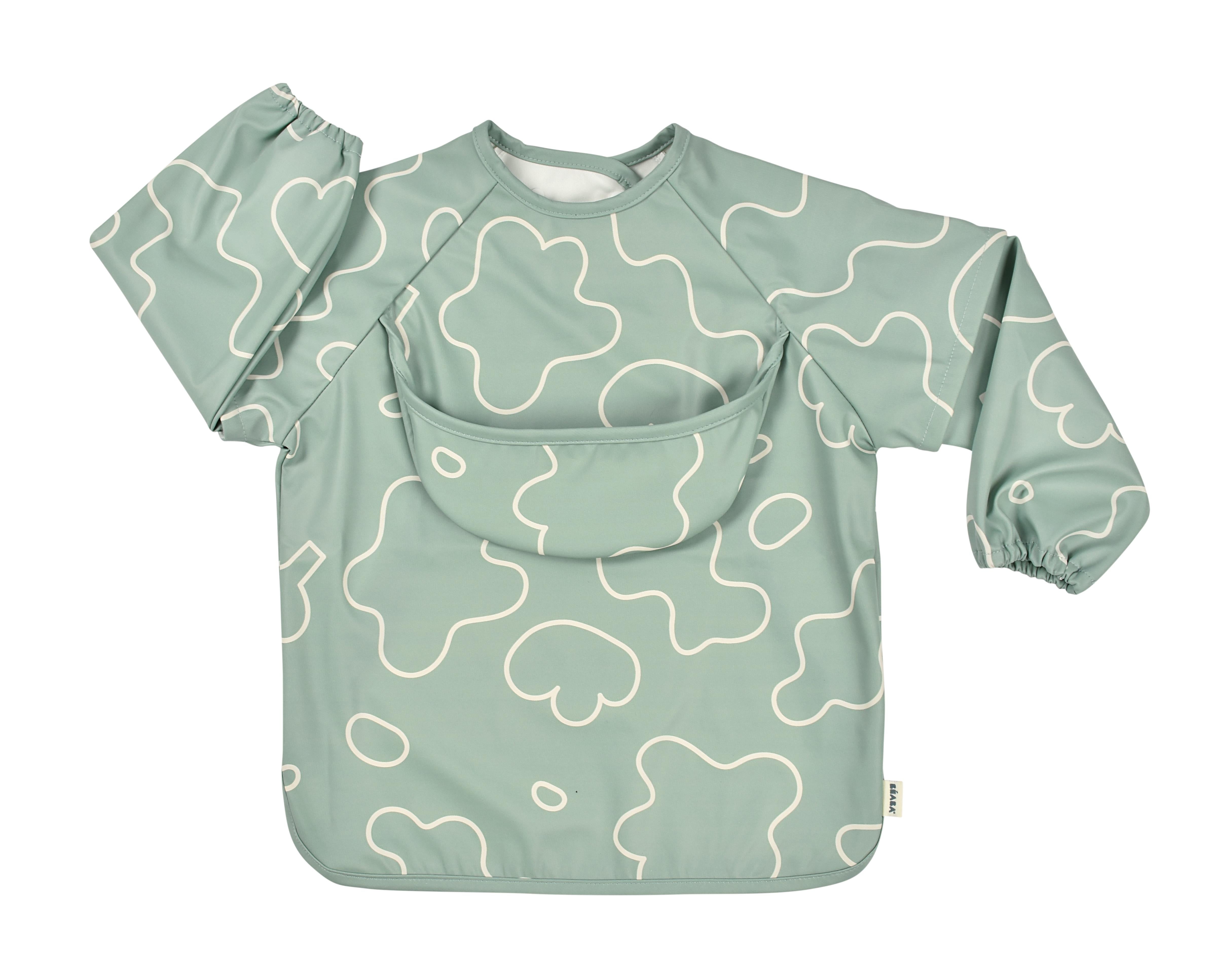 2'Si 1 Arada Önlük, Sage Green
