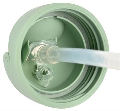300 Ml Şeffaf Pipetli Suluk Sage Green
