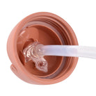 300 Ml Şeffaf Pipetli Suluk, Terracotta
