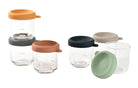Bebek Cam Mama Kavanozu 6Lı Set 250 Ml, Sunrise Color Mix