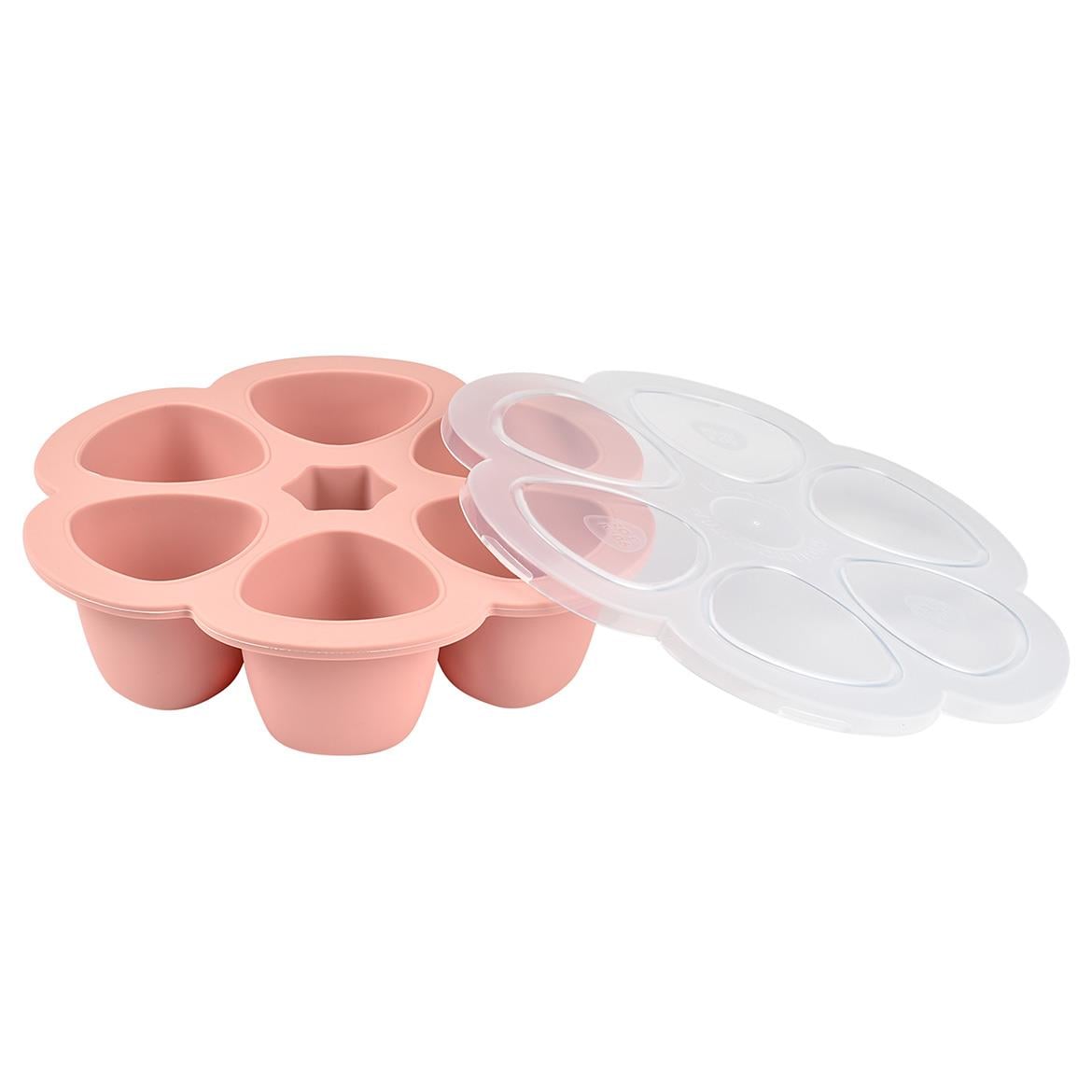 Silikon 6Lı Sıcak & Soğuk Saklama Kabı Old Pink 6 X 90Ml
