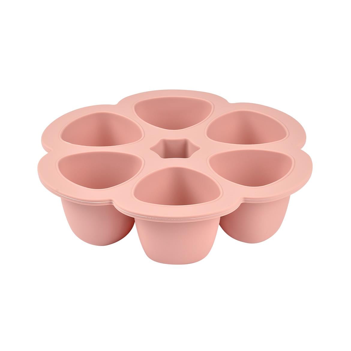 Silikon 6Lı Sıcak & Soğuk Saklama Kabı Old Pink 6 X 90Ml